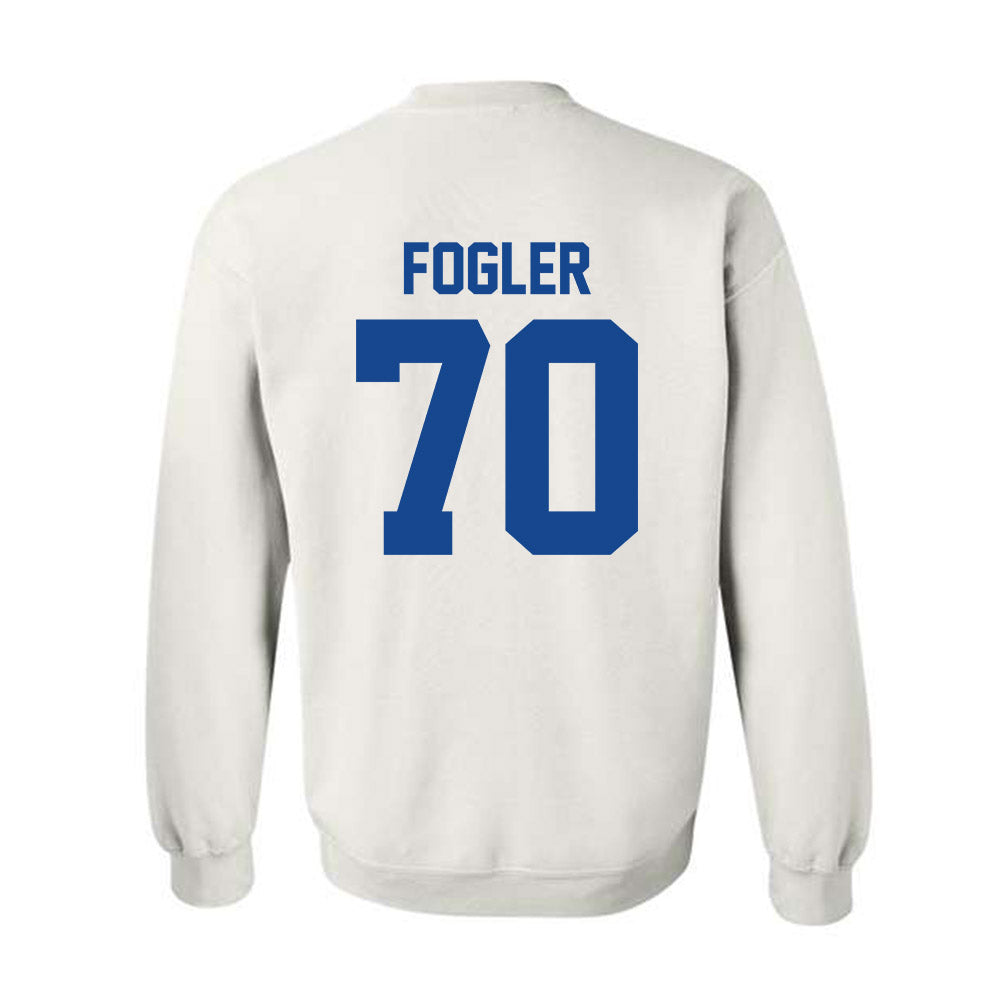 Kentucky - NCAA Football : Rob Fogler - Sports Shersey Crewneck Sweatshirt-1