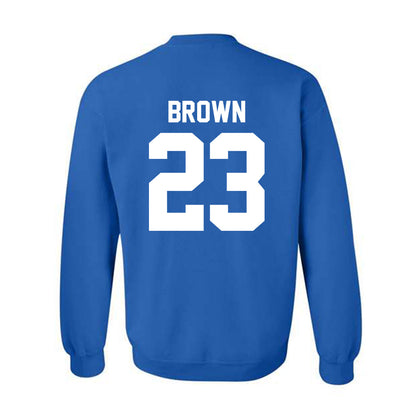 Kentucky - NCAA Baseball : Hudson Brown - Sports Shersey Crewneck Sweatshirt-1