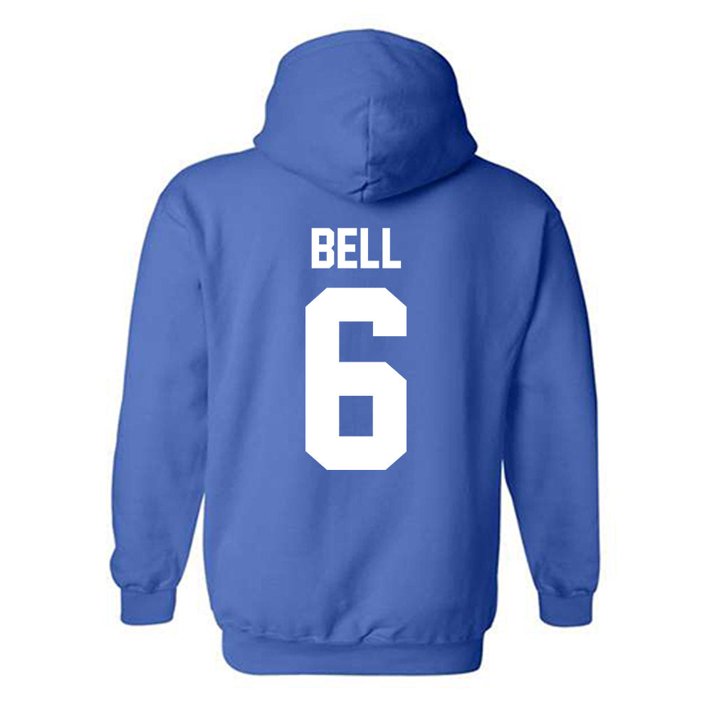 Kentucky - NCAA Baseball : Tyler Bell - Sports Shersey Hooded Sweatshirt-1