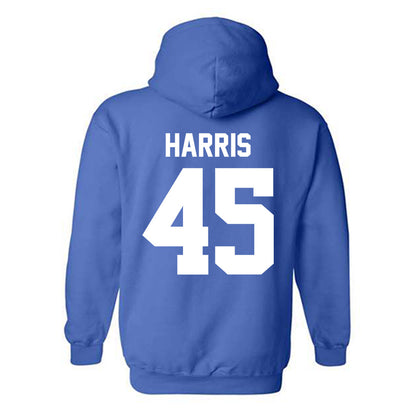 Kentucky - NCAA Baseball : Leighton Harris - Sports Shersey Hooded Sweatshirt-1