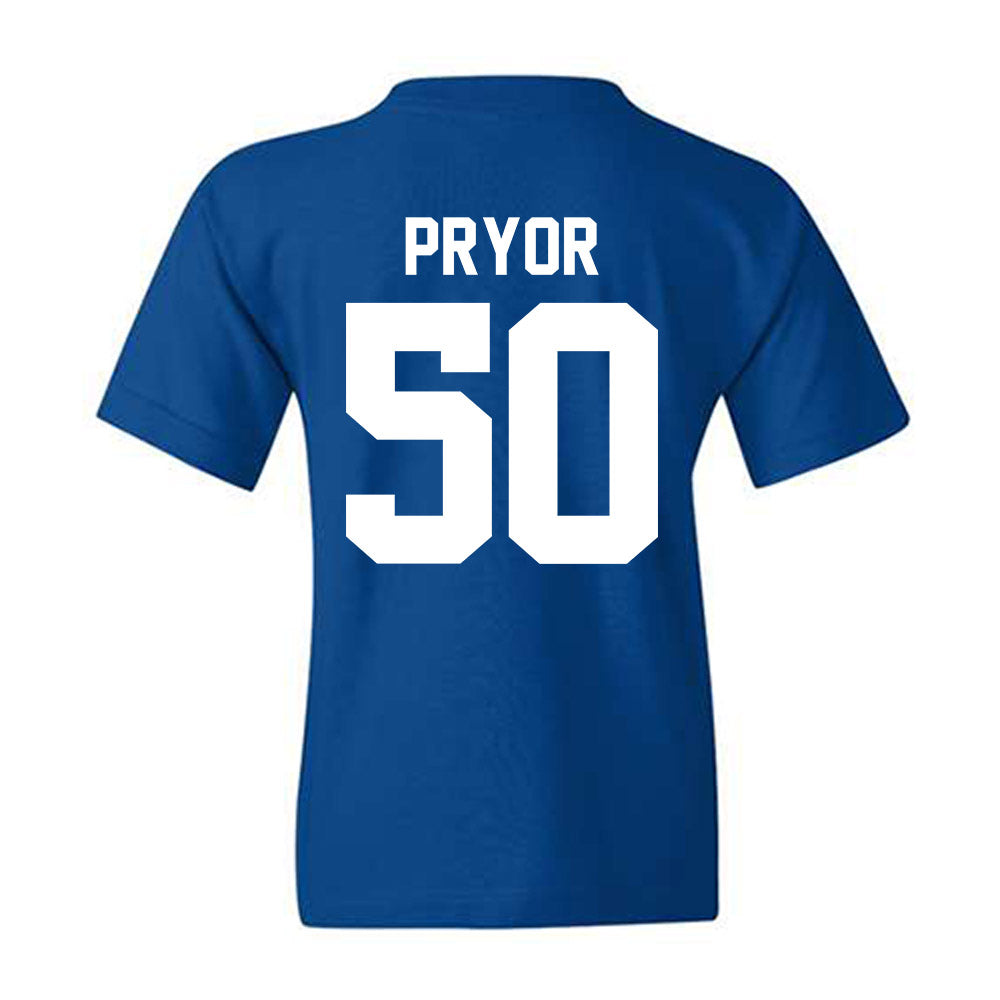 Kentucky - NCAA Baseball : Will Pryor - Sports Shersey Youth T-Shirt-1