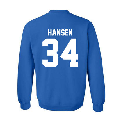 Kentucky - NCAA Baseball : Carson Hansen - Sports Shersey Crewneck Sweatshirt