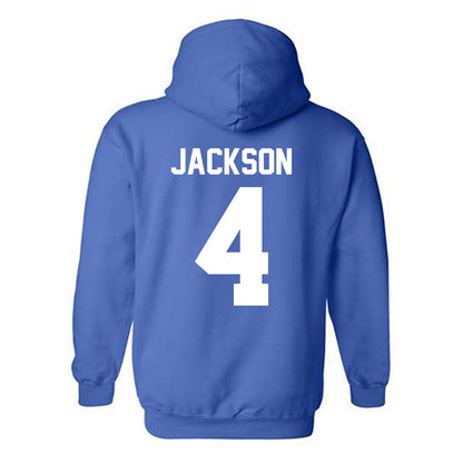 Kentucky - NCAA Baseball : Riley Jackson - Sports Shersey Hooded Sweatshirt-1