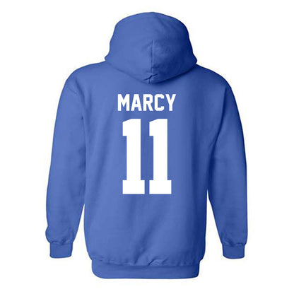Kentucky - NCAA Baseball : Will Marcy - Sports Shersey Hooded Sweatshirt-1