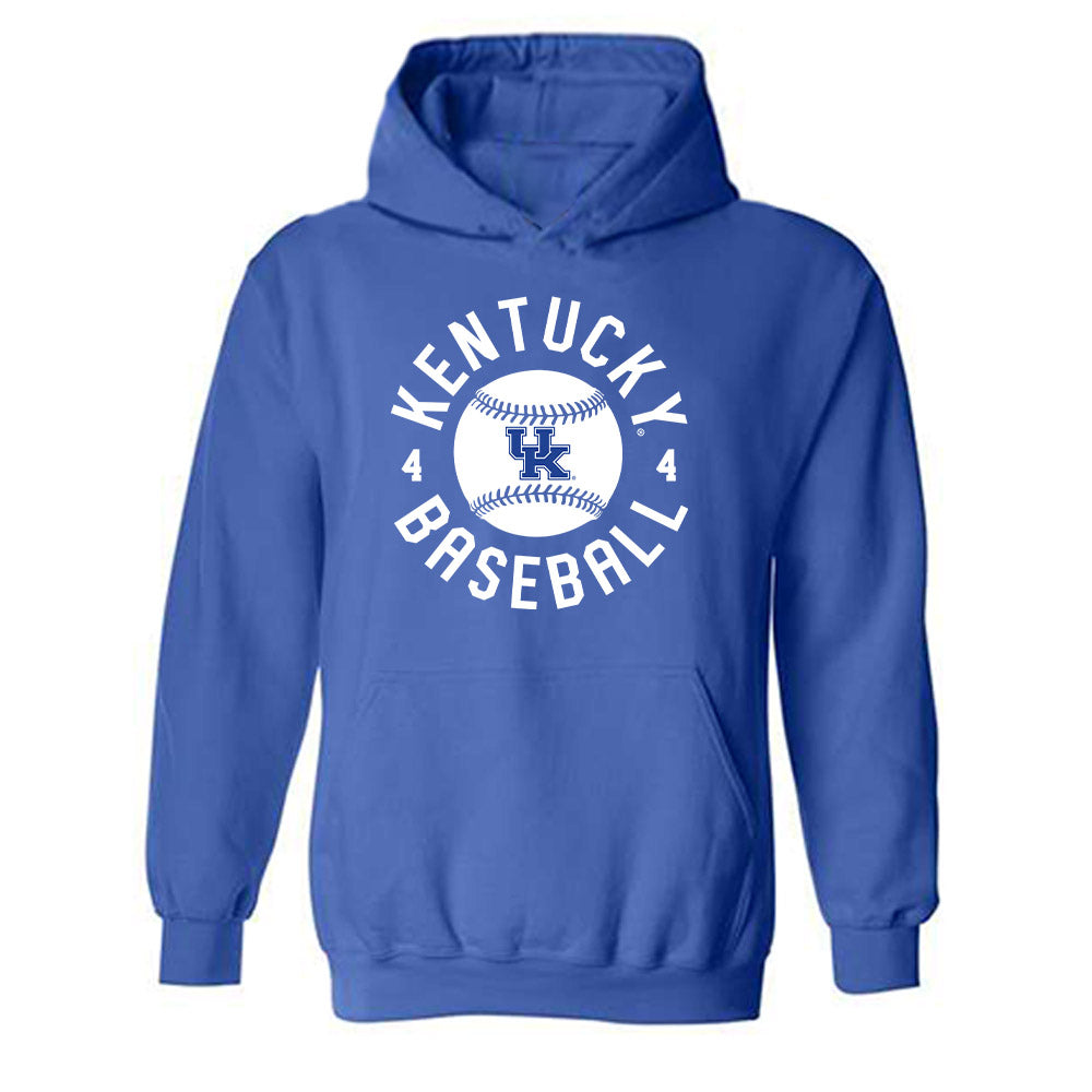 Kentucky - NCAA Baseball : Riley Jackson - Sports Shersey Hooded Sweatshirt-0