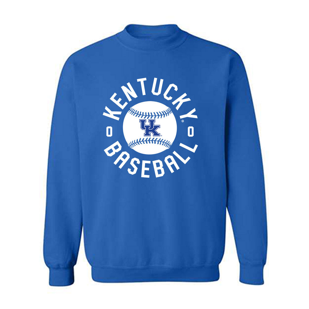 Kentucky - NCAA Baseball : Sam Finn - Sports Shersey Crewneck Sweatshirt-0