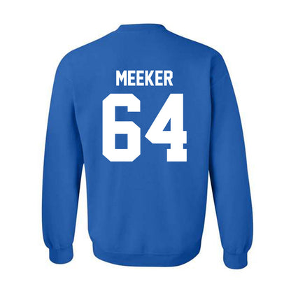 Kentucky - NCAA Football : Ryan Meeker - Sports Shersey Crewneck Sweatshirt-1