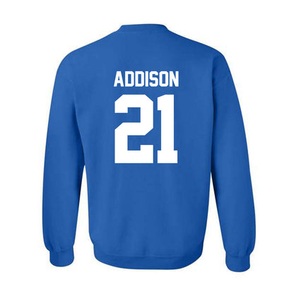 Kentucky - NCAA Football : Nasir Addison - Sports Shersey Crewneck Sweatshirt-1