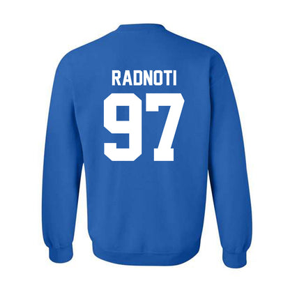 Kentucky - NCAA Football : Spencer Radnoti - Sports Shersey Crewneck Sweatshirt-1