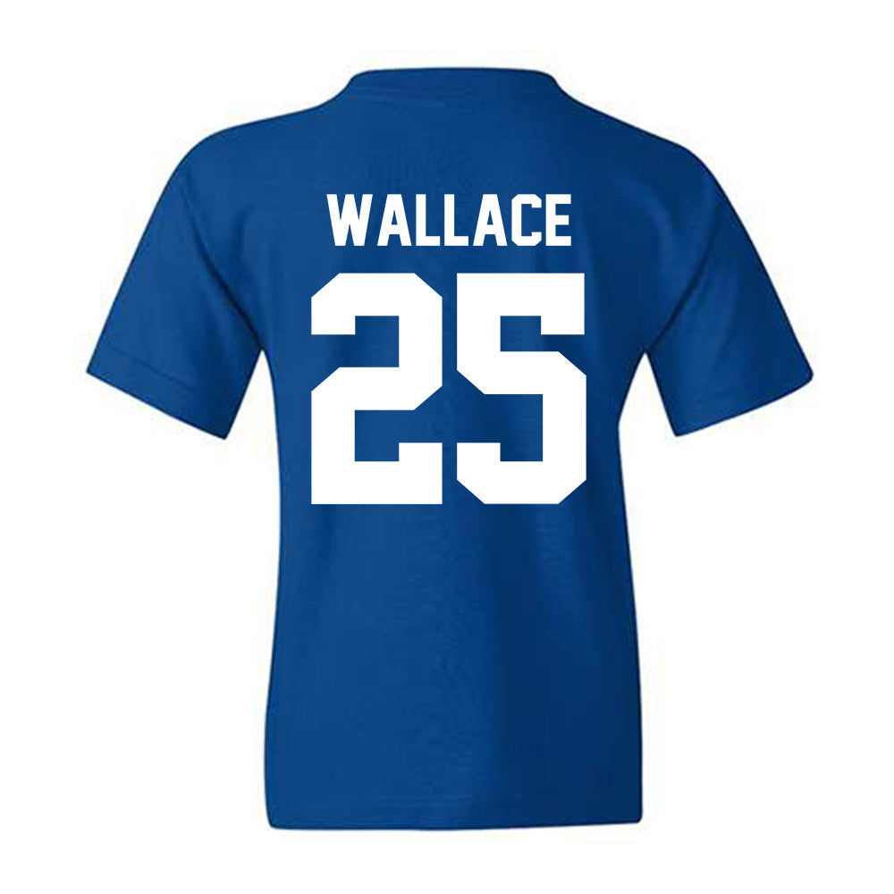 Kentucky - NCAA Football : Tavion Wallace - Sports Shersey Youth T-Shirt-1