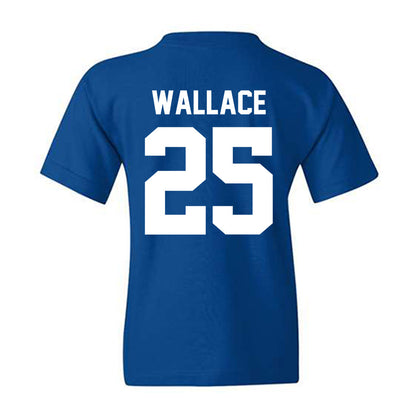 Kentucky - NCAA Football : Tavion Wallace - Sports Shersey Youth T-Shirt-1
