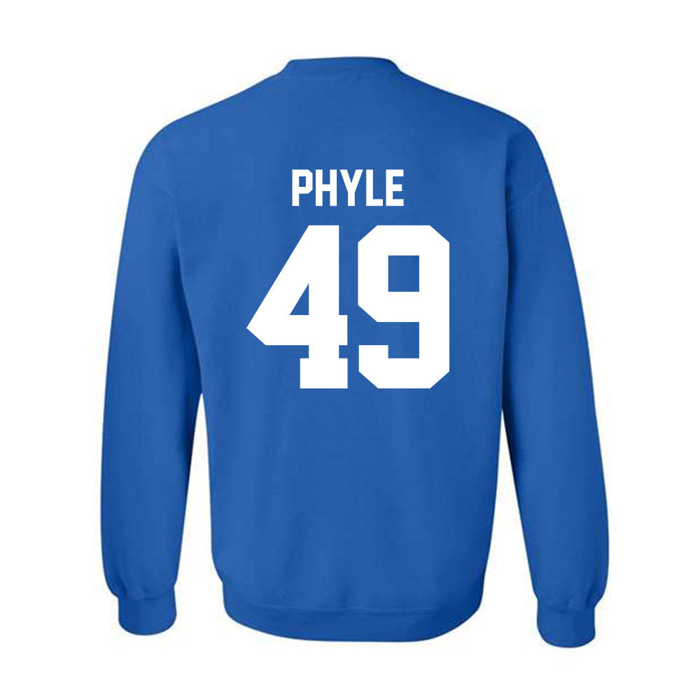 Kentucky - NCAA Football : Wyatt Phyle - Sports Shersey Crewneck Sweatshirt-1