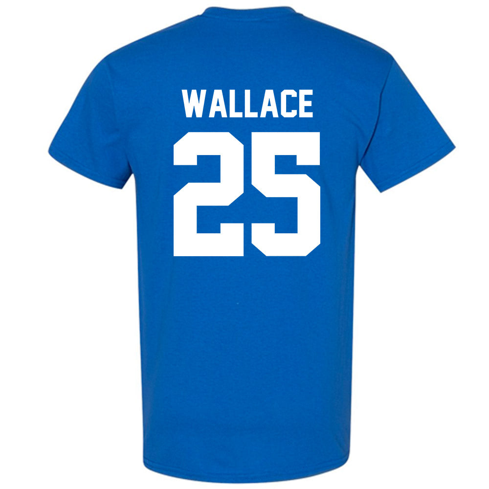 Kentucky - NCAA Football : Tavion Wallace - Sports Shersey T-Shirt-1