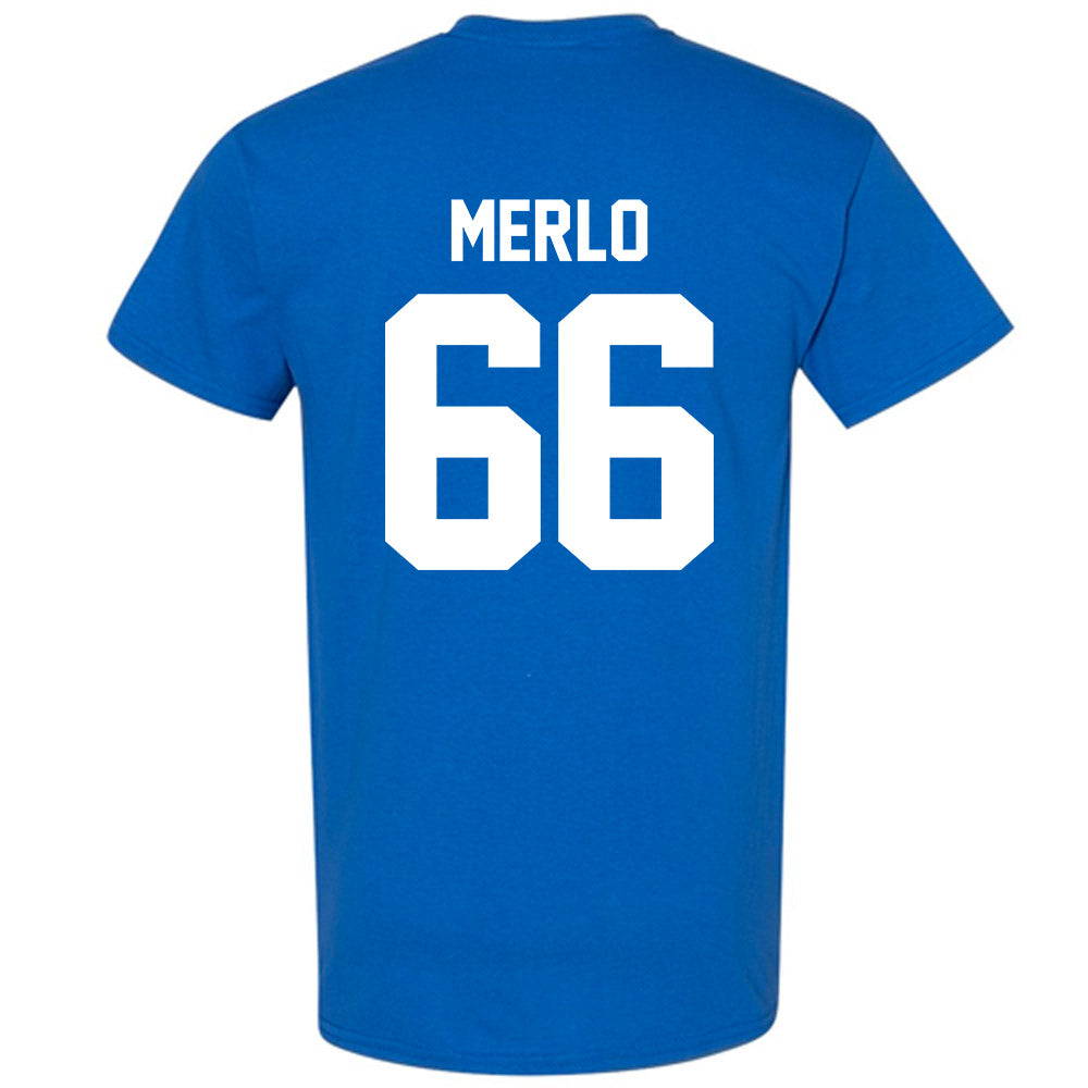 Kentucky - NCAA Football : Tino Merlo - Sports Shersey T-Shirt-1