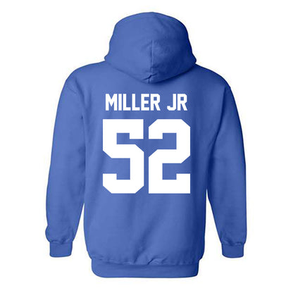 Kentucky - NCAA Football : Cameron Miller Jr - Sports Shersey Hooded Sweatshirt-1