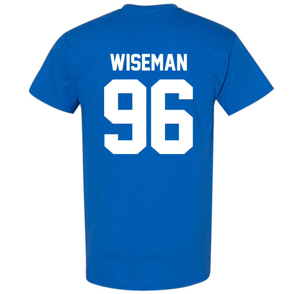Kentucky - NCAA Football : Dominic Wiseman - Sports Shersey T-Shirt-1