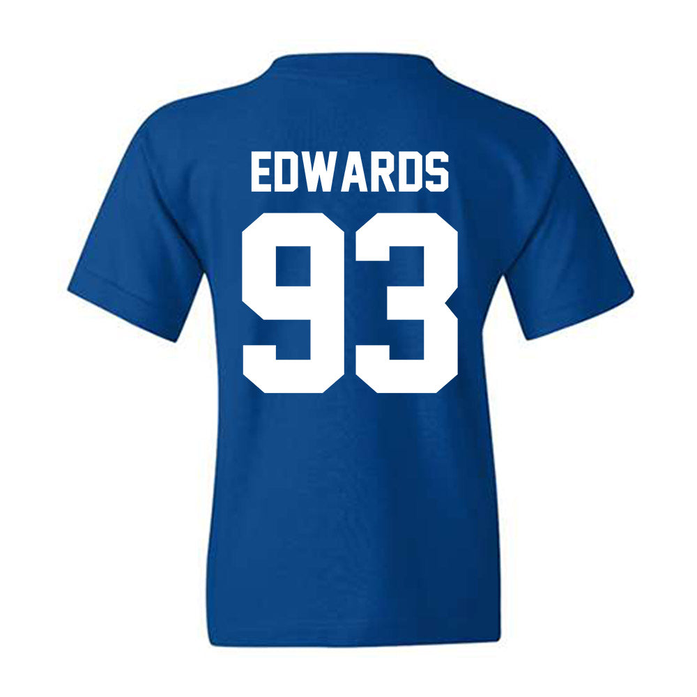 Kentucky - NCAA Football : Kalen Edwards - Sports Shersey Youth T-Shirt-1