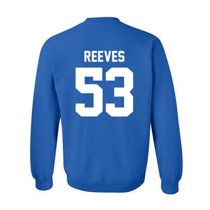 Kentucky - NCAA Football : Ben Reeves - Sports Shersey Crewneck Sweatshirt-1