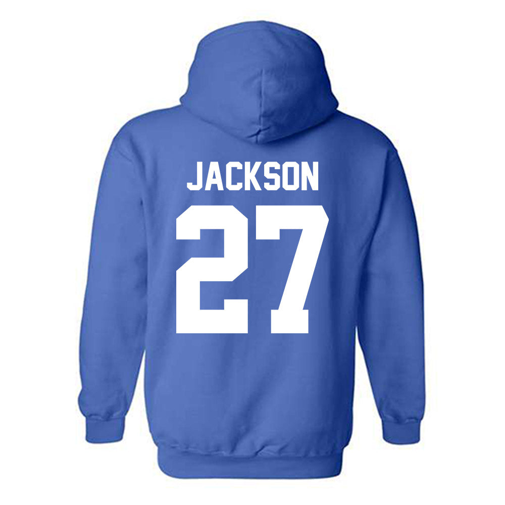 Kentucky - NCAA Football : Isaiah Jackson - Sports Shersey Hooded Sweatshirt-1