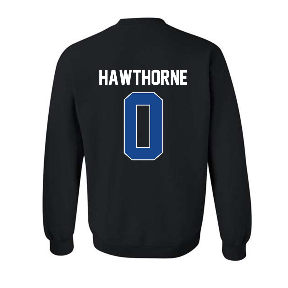 Kentucky - NCAA Men's Basketball : Zyon Hawthorne - Sports Shersey Crewneck Sweatshirt-1