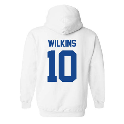 Kentucky - NCAA Men's Basketball : Alex Wilkins - Sports Shersey Hooded Sweatshirt-1