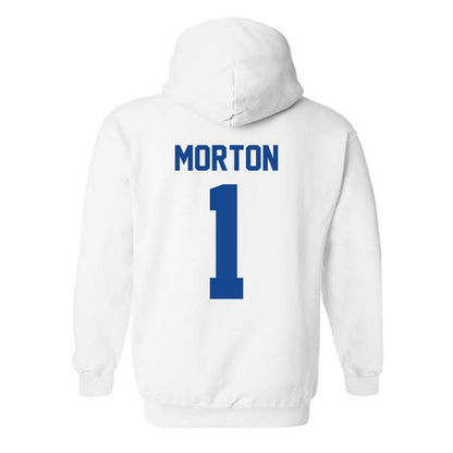 Kentucky - NCAA Men's Basketball : Jerone Morton - Sports Shersey Hooded Sweatshirt-1