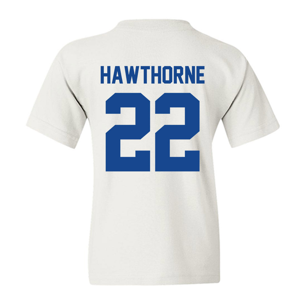 Kentucky - NCAA Men's Basketball : Braydon Hawthorne - Sports Shersey Youth T-Shirt-1
