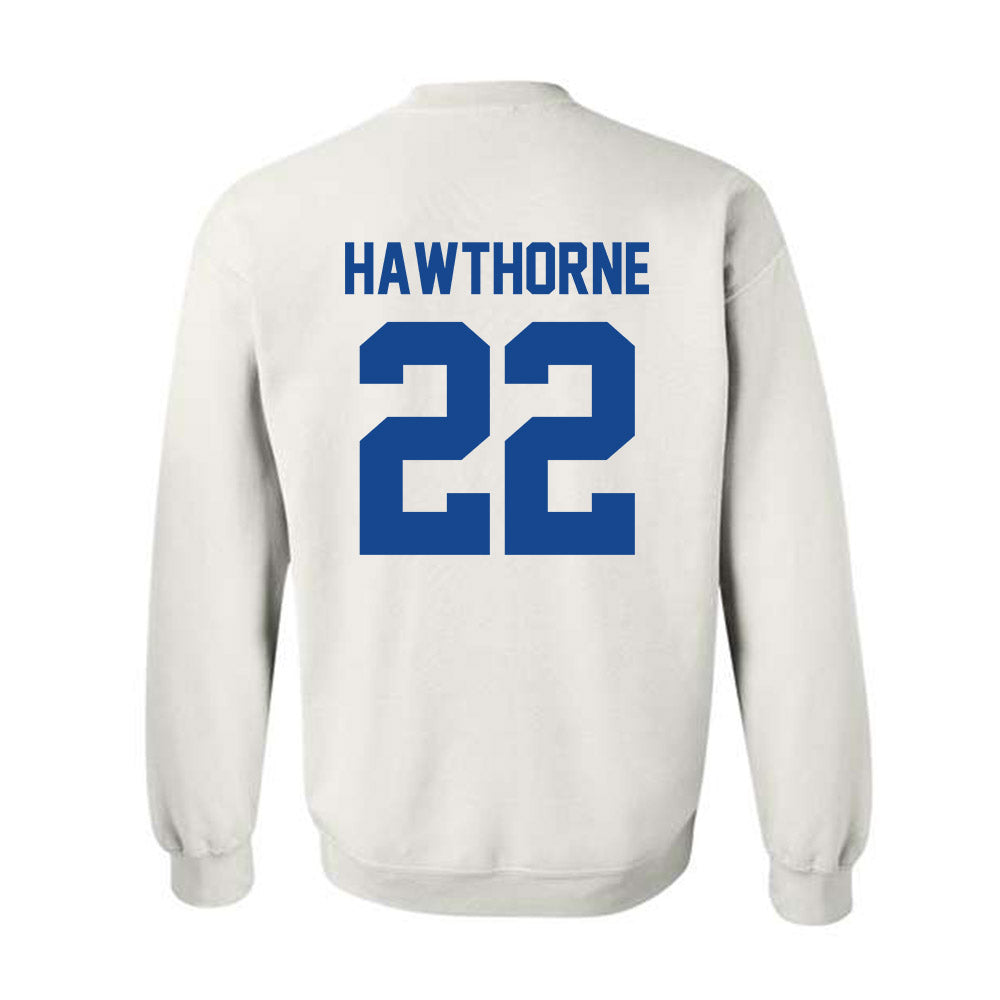Kentucky - NCAA Men's Basketball : Braydon Hawthorne - Sports Shersey Crewneck Sweatshirt-1