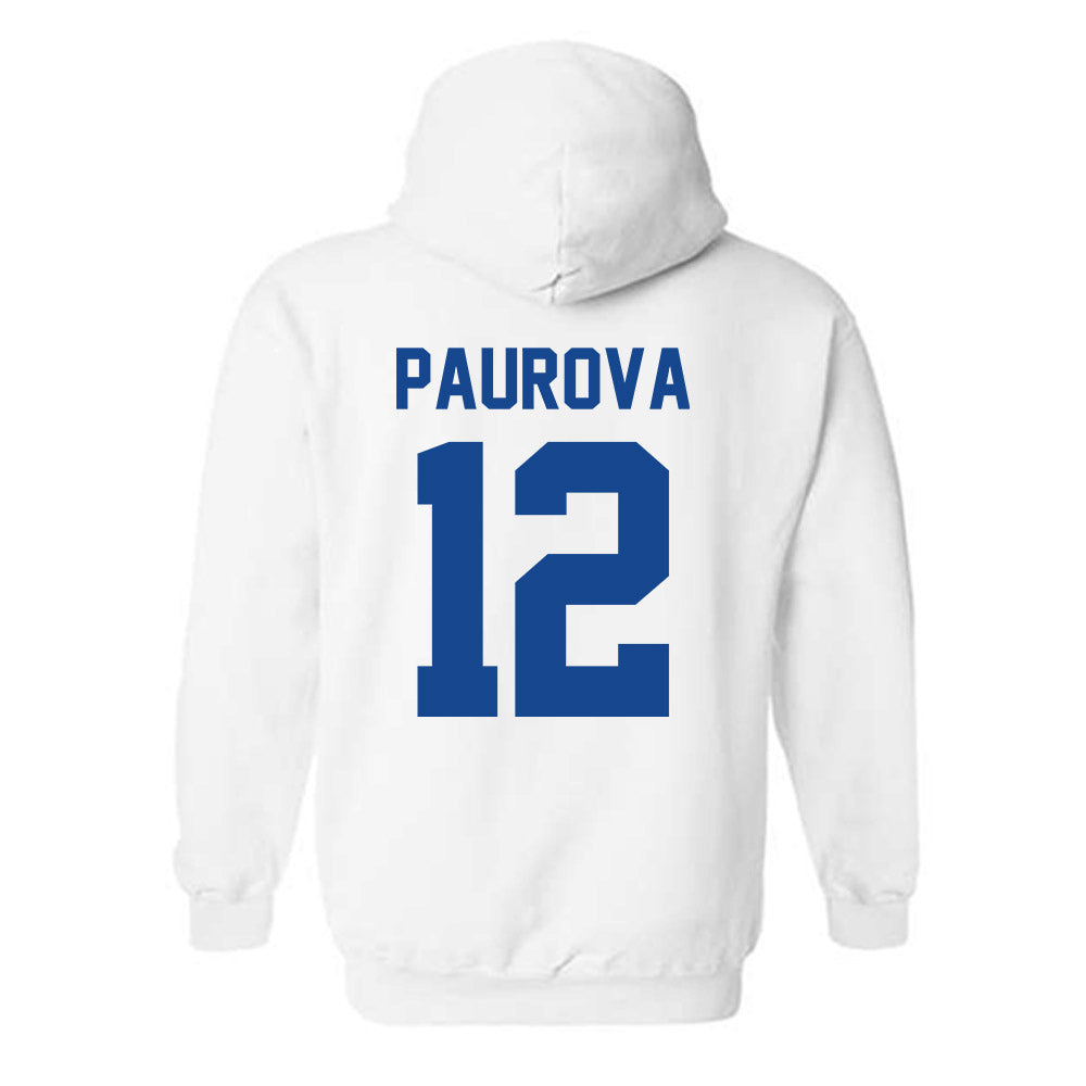 Kentucky - NCAA Women's Basketball : Dominika Paurova - Sports Shersey Hooded Sweatshirt-1