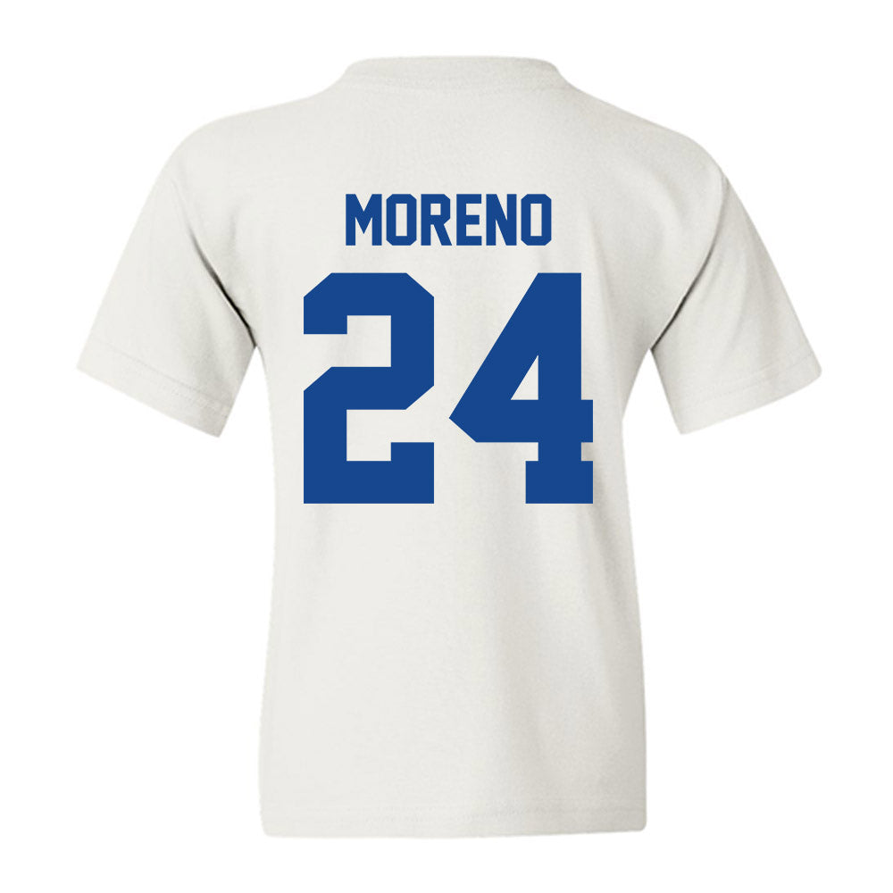 Kentucky - NCAA Men's Basketball : Malachi Moreno - Sports Shersey Youth T-Shirt-1