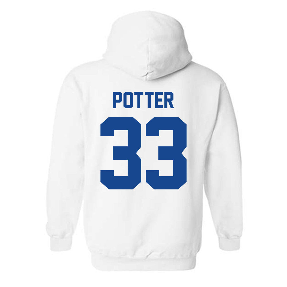 Kentucky - NCAA Men's Basketball : Reece Potter - Sports Shersey Hooded Sweatshirt-1