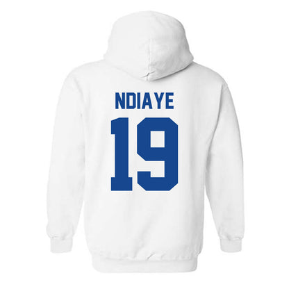 Kentucky - NCAA Men's Basketball : Ousmane Ndiaye - Sports Shersey Hooded Sweatshirt-1