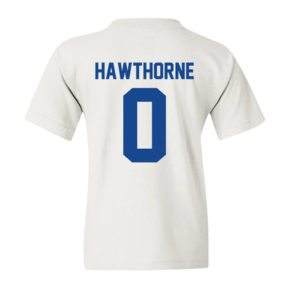 Kentucky - NCAA Men's Basketball : Zyon Hawthorne - Sports Shersey Youth T-Shirt-1