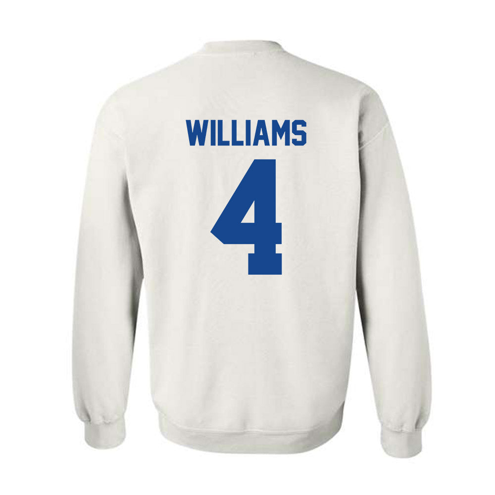 Kentucky - NCAA Men's Basketball : Mason Williams - Sports Shersey Crewneck Sweatshirt-1