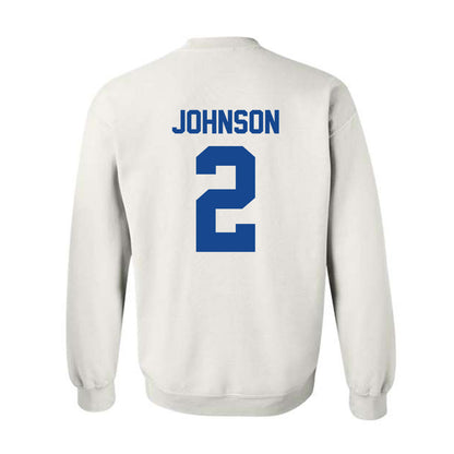 Kentucky - NCAA Men's Basketball : Jasper Johnson - Sports Shersey Crewneck Sweatshirt-1