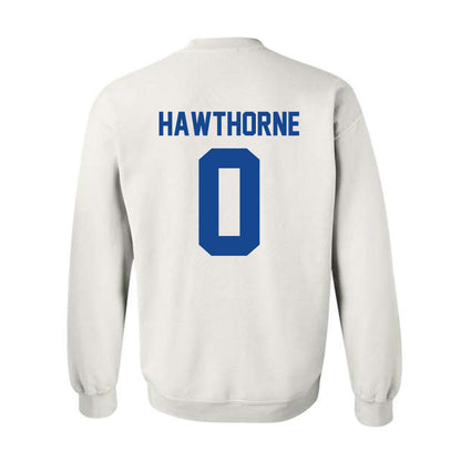 Kentucky - NCAA Men's Basketball : Zyon Hawthorne - Sports Shersey Crewneck Sweatshirt-1