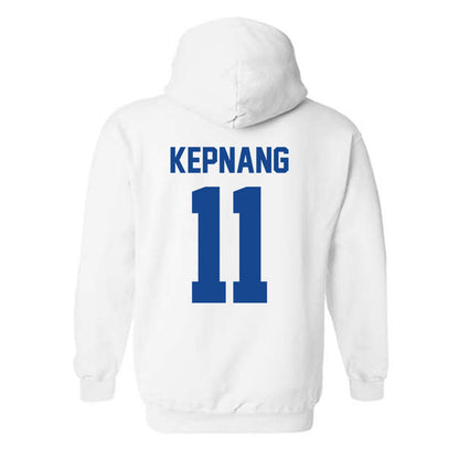 Kentucky - NCAA Men's Basketball : Franck Kepnang - Sports Shersey Hooded Sweatshirt-1