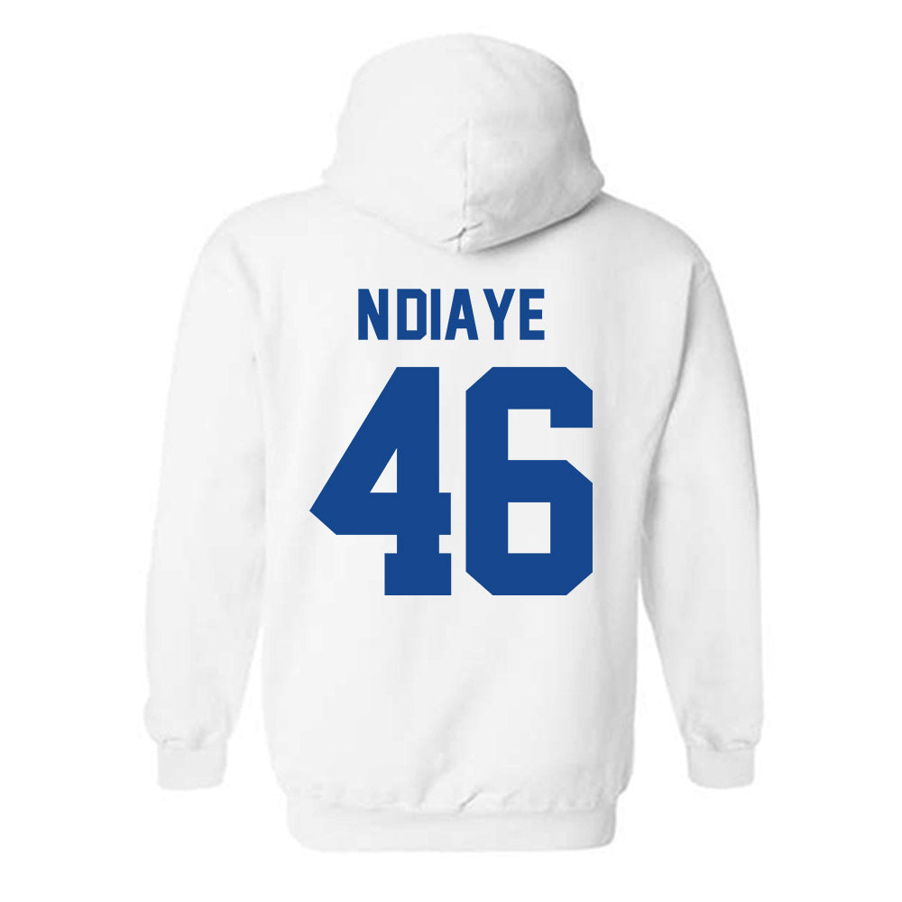 Kentucky - NCAA Men's Basketball : Ousmane N'Diaye - Sports Shersey Hooded Sweatshirt-1