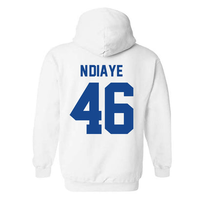 Kentucky - NCAA Men's Basketball : Ousmane N'Diaye - Sports Shersey Hooded Sweatshirt-1