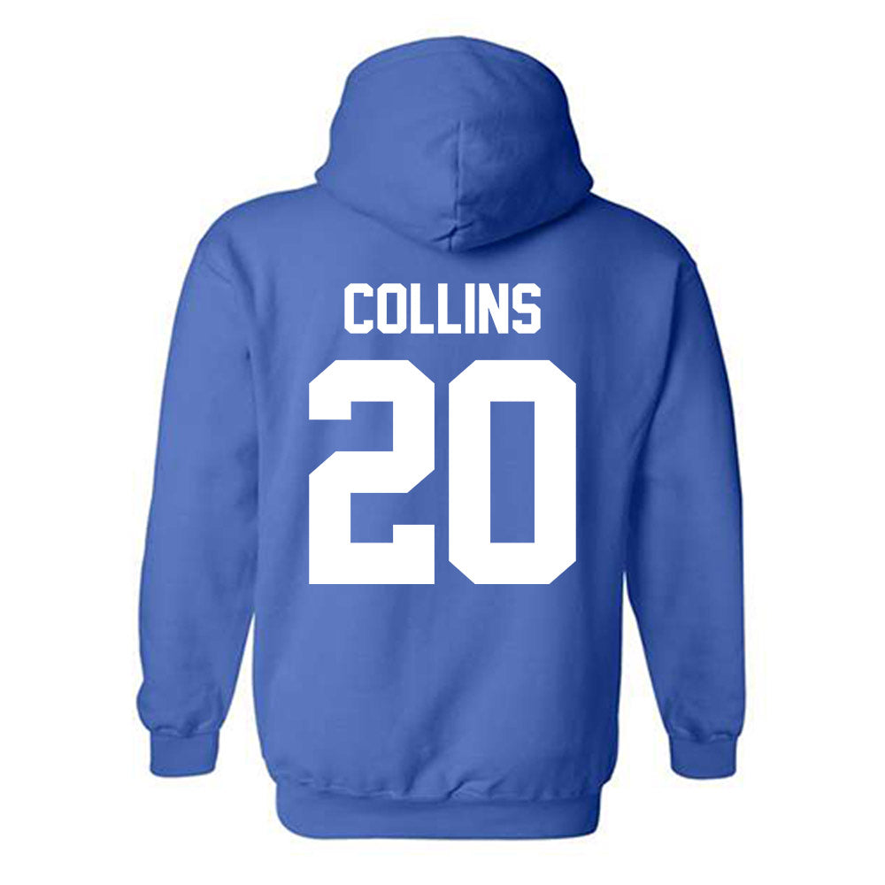 Kentucky - NCAA Women's Basketball : Diana Collins - Sports Shersey Hooded Sweatshirt-1