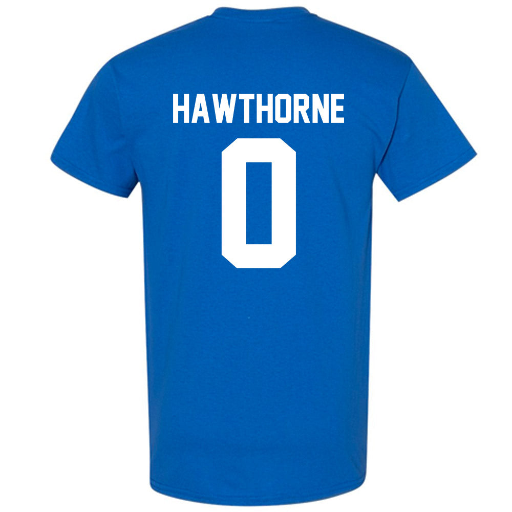 Kentucky - NCAA Men's Basketball : Zyon Hawthorne - Sports Shersey T-Shirt-1