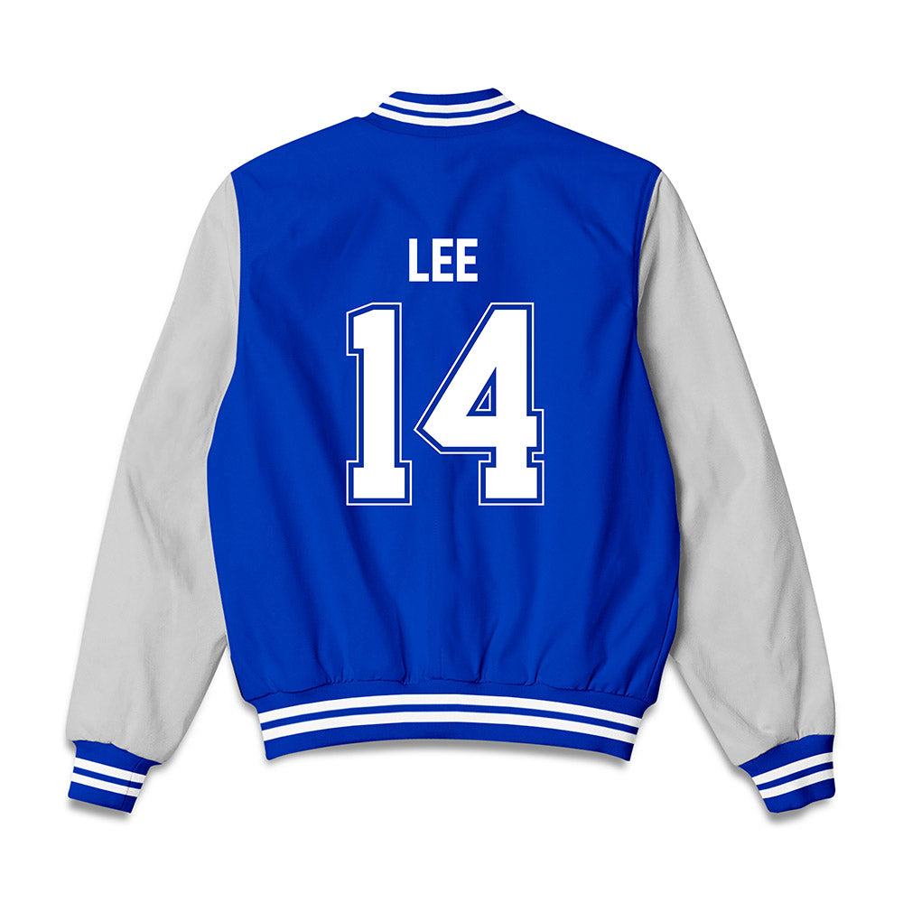 Kentucky - NCAA Men's Soccer : Michael Lee - Bomber Jacket-1