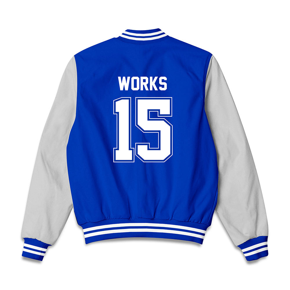 Kentucky - NCAA Football : Cedric Works - Bomber Jacket-1