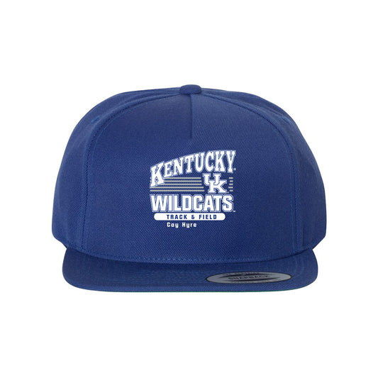 Kentucky - NCAA Men's Track & Field : Coy Hyre - Snapback Hat-0