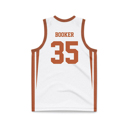 Texas - NCAA Women's Basketball : Madison Booker - White Basketball Jersey-1