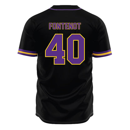 LSU - NCAA Baseball : Grant Fontenot - Black Jersey-1