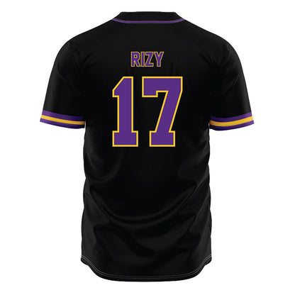 LSU - NCAA Baseball : Mavrick Rizy - Black Jersey-1
