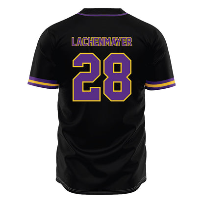 LSU - NCAA Baseball : Danny Lachenmayer - Black Jersey-1