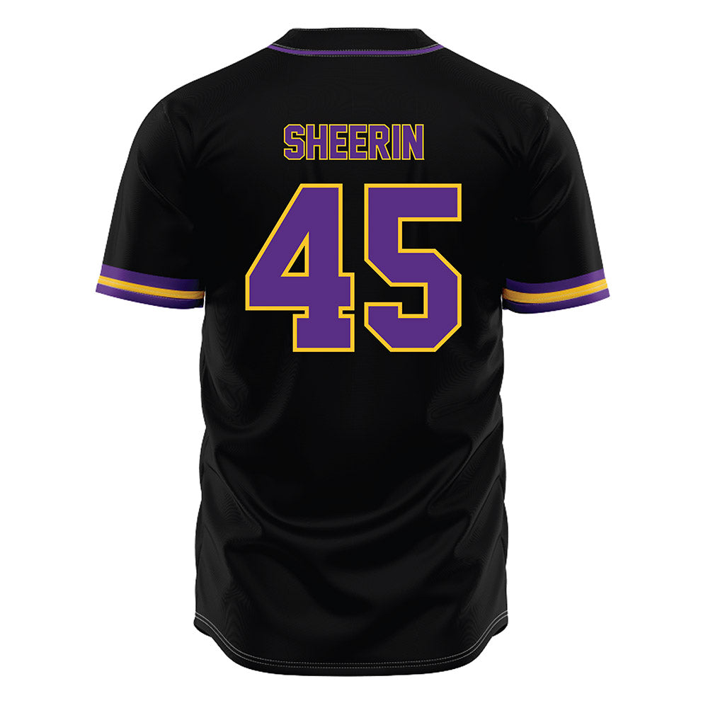 LSU - NCAA Baseball : Deven Sheerin - Black Jersey-1
