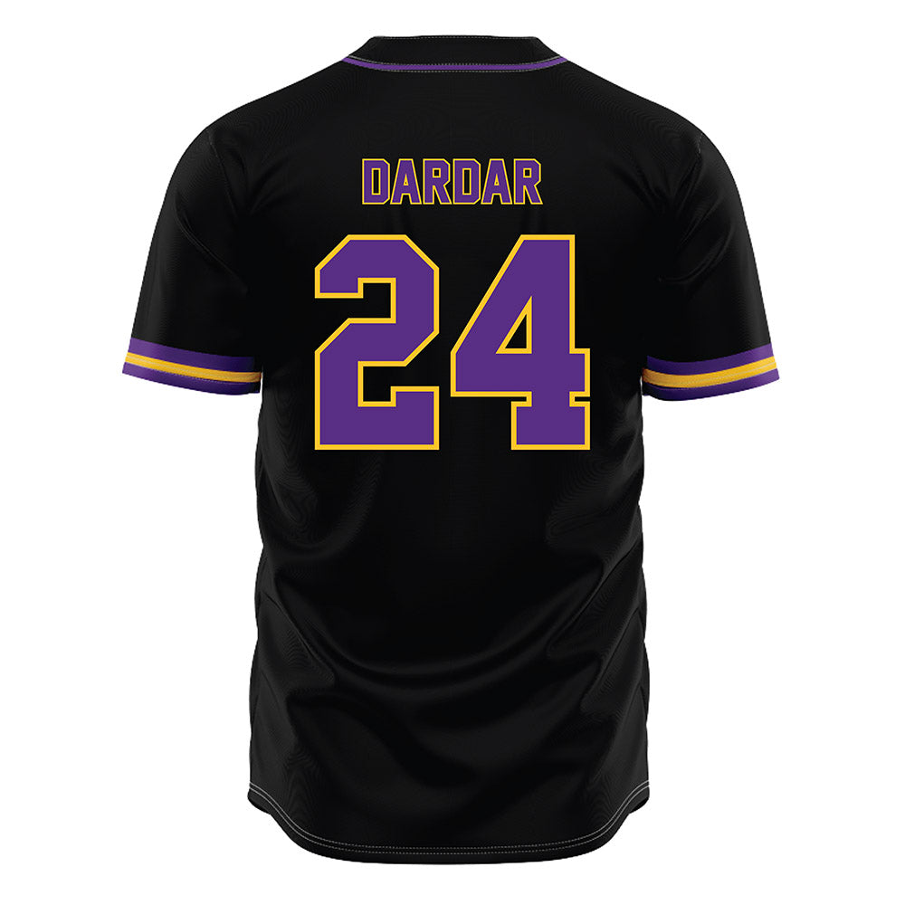 LSU - NCAA Baseball : Seth Dardar - Black Jersey-1